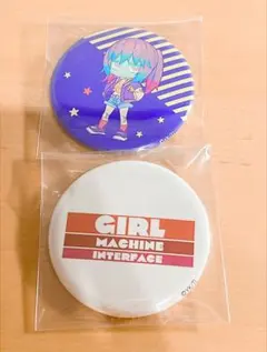 ミルキーサブウェイ マキナ 缶バッジ