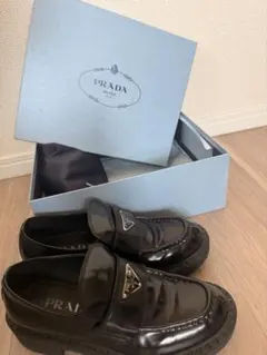 PRADA ローファー ブラック ノベルティ 23.5〜24 サイズのサムネイル