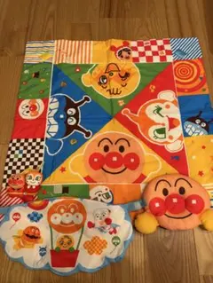 アンパンマン 知育マットとクッションセット
