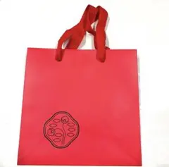【新品】 SHISEIDO 資生堂　ショッパー　ショップバッグ　赤