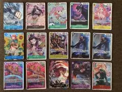 ワンピースカード　師弟の絆　王族の血統　パラレル　SRまとめ15枚
