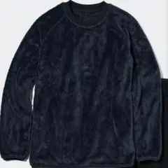 ユニクロ ファーリーフリース UNIQLO Mサイズ ネイビー