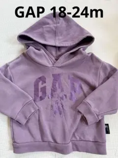 GAP パーカー ディズニー ミニー パープル 18〜24m