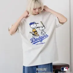 フリークスストア購入LA ドジャース×スヌーピー PEANUTS Tシャツコラボ 