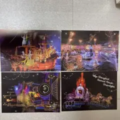 東京ディズニーランド エレクトリカルパレード ポストカード　ディズニーファン