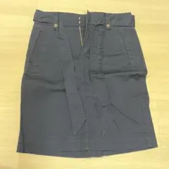 TOMMY HILFIGER ベルテッド ミニスカート ネイビー サイズ6のサムネイル