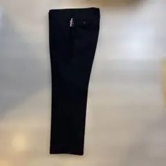 ストライプ スラックス ネイビー