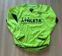 ATHLETA アスレタ 長袖ピステ ジュニア 150 グリーン