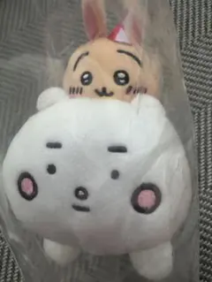 ちいかわらんど　ぴーぽぽぬいぐるみ　うさぎ