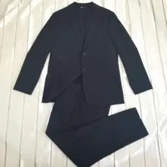 【感動シリーズ】ユニクロ×Theory セットアップ ブラック 上M下S