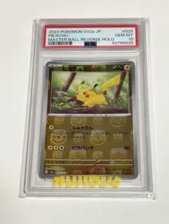 2026年最新】マスターボール ピカチュウ psa10の人気アイテム - メルカリ