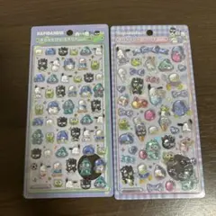 【正規品】ボンボンドロップシール サンリオ はぴたんぶい　第二弾　ミニ２枚セット