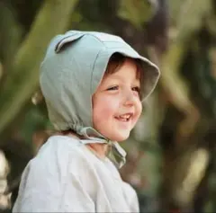 SHOMKA ASH generation bear bonnet sage