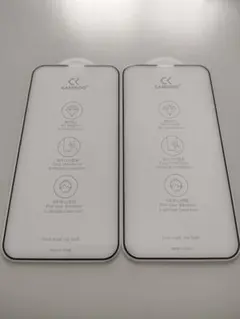 iPhone13 iPhone13Pro ガラスフィルム 2枚 ガイド枠付き