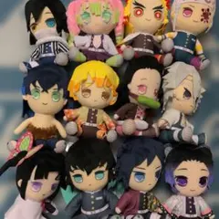 鬼滅の刃のBIGぬいぐるみ12体セット