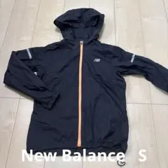 New Balance ニューバランス　ブラック ウィンドブレーカー S