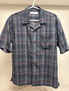 UNITED ARROWS グリーンレーベルリラクシング M チェックシャツ