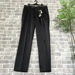 【adidas】黒ゴルフ用スラックス　ウエストらくらく感　サイズ91