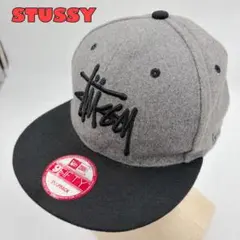 【ステューシー STUSSY】キャップ ニューエラ 9FIFTY 刺繍ロゴ　帽子のサムネイル