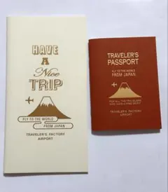 トラベラーズノートリフィル２冊セット 成田空港限定
