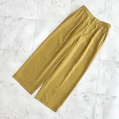 BARNYARDSTORM バンヤードストーム　ワイドパンツ　マスタード　0