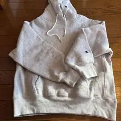 Champion グレー パーカー フード付き　チャンピオン