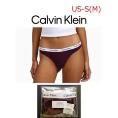 カルバンクライン ロゴコットンTバックショーツ バイオレット US-S(M)のサムネイル