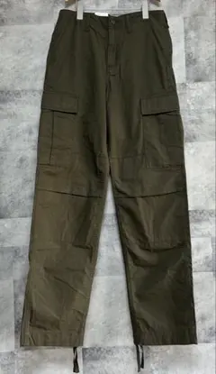 新品　未使用　タグ付　 カーハート レギュラー　カーゴパンツ CARGO カーキ