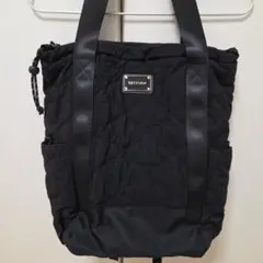 美品、BAYFLOW ブラック リュック・バックパック、2Wバック