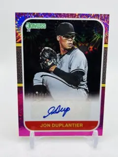 2021 Panini 直筆サイン PINK 阪神 ジョン・デュプランティエ