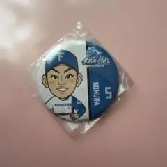 日本ハムファイターズ 野村佑希 スタンド付缶バッジ未使用 - メルカリ