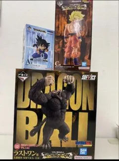 リ*リ様 ドラゴンボール1番くじA賞孫悟空C賞超サイヤ人孫悟空　ラストワン賞大猿