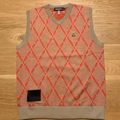 【le coq sportif】メンズ XL アーガイル ニットベスト