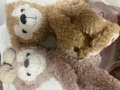 ダッフィー シェリーメイ ぬいぐるみポーチ　セット
