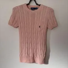 polo 半袖ニット