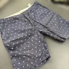 ADDICT SHORTS ハーフパンツ 蜂柄 ネイビーのサムネイル