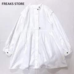 【美品】フリークスストア　バルーンスリーブ ミニフレアワンピース　ブラウス