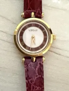 GUCCI レディース　腕時計　赤　保管ケース付き