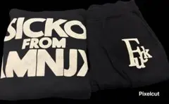 [希少]SICKO FROM AMNJX セットアップ　Mサイズ SICKO FROM AMNJX HOODIE of AMNJX