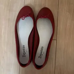 Repetto レペット バレエシューズ 赤のサムネイル