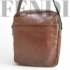 【ヴィンテージ】 FENDI フェンディー ショルダーバック SAS社 ズッカ柄