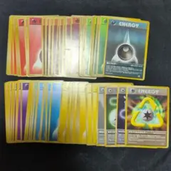 ポケモンカード　旧裏　エネルギーカード　まとめ約60枚セット