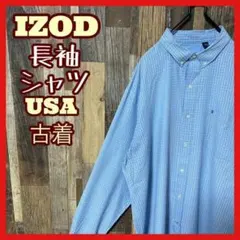 チェックシャツ 古着 l