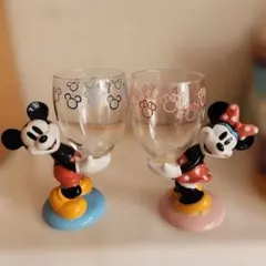 ミッキー＆ミニー キャラクターグラスセット