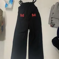 オーバーオール　サロペット ディズニー　ミニー　Disney コラボ　プティ