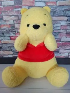 くまのプーさん  ほわぽて　スーパーラージぬいぐるみ　うふふVer.