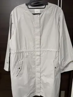 ESSEME ライトグレー ロングコート