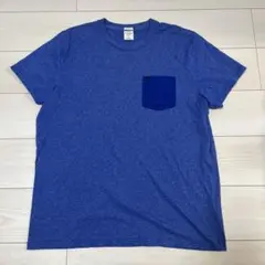 Abercrombie & Fitch 青 Tシャツ XXL