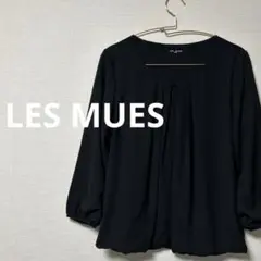 [LES MUES]レミュース　 五分袖ブラウス