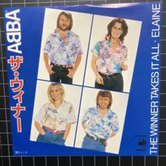 アバ「ザ•ウィナー」7㌅ EP レコード まとめ買いで280円♪ ABBA